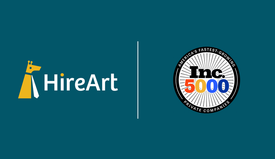 HireArt Listed on Inc.’s 2022 List of Fastest-Growing Companies